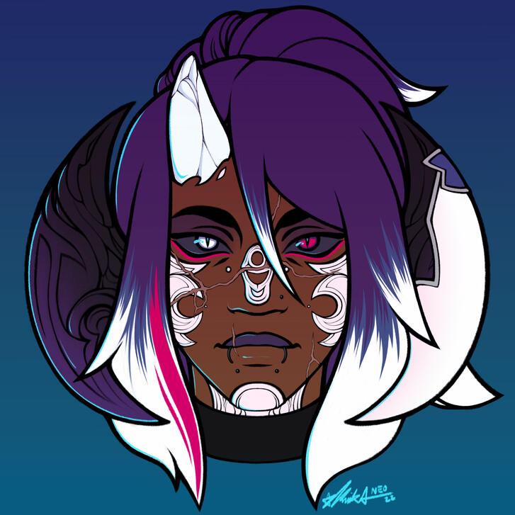 Symmetry portrait