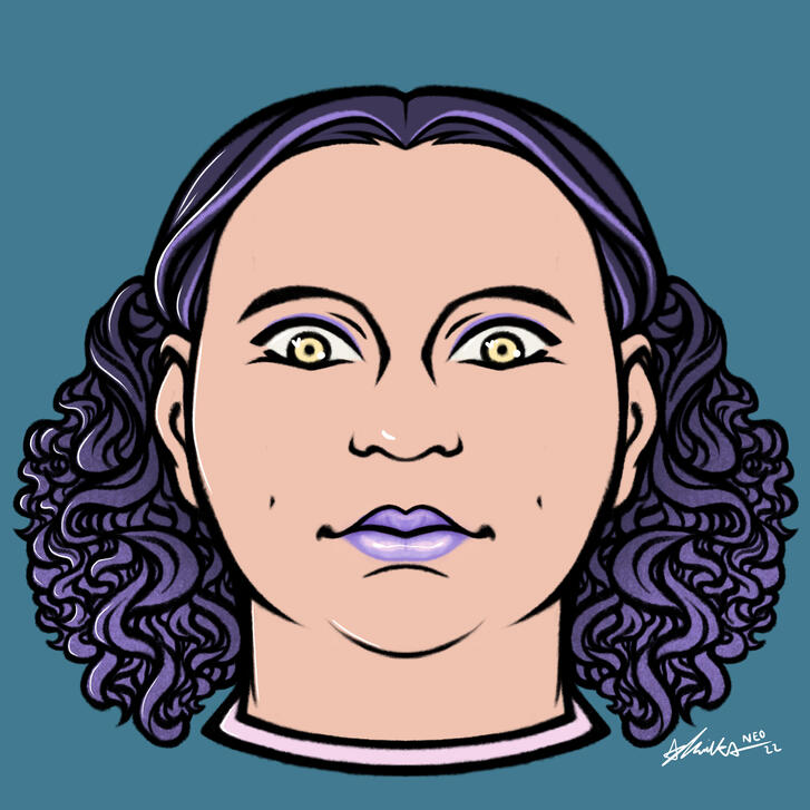Symmetry portrait
